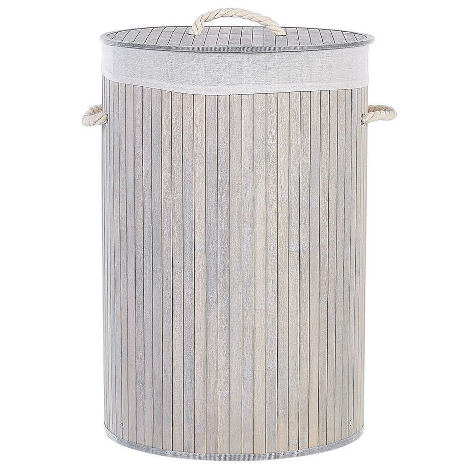 Beliani  Aufbewahrungskorb aus Bambusholz Boho SANNAR 