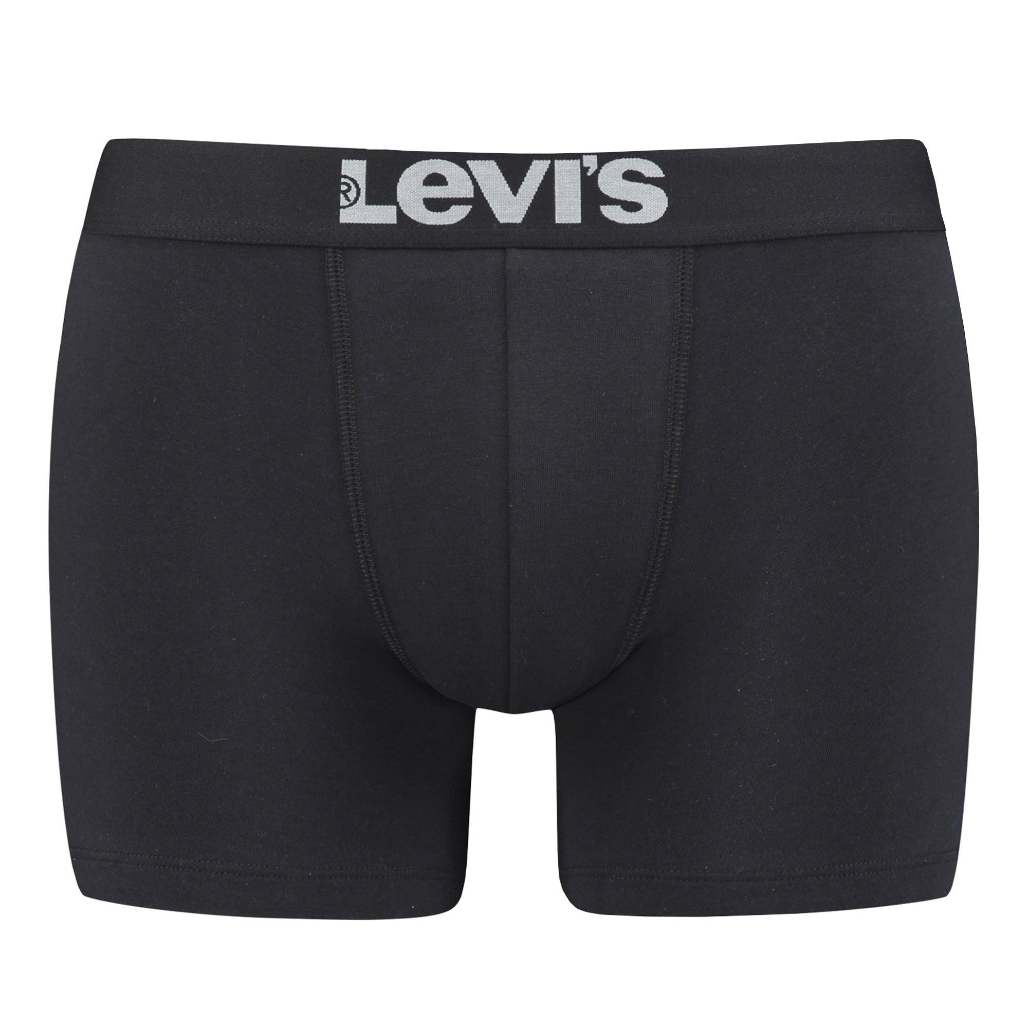 Levis  Boxer  Pack de 4 Stretch-MEN SOLID BASIC BOXER & VINTAGE STRIPE 4P 