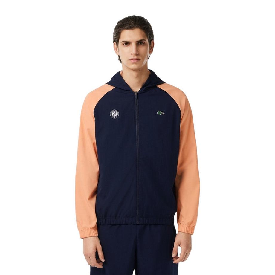 LACOSTE Giacca con cappuccio e maniche raglan  