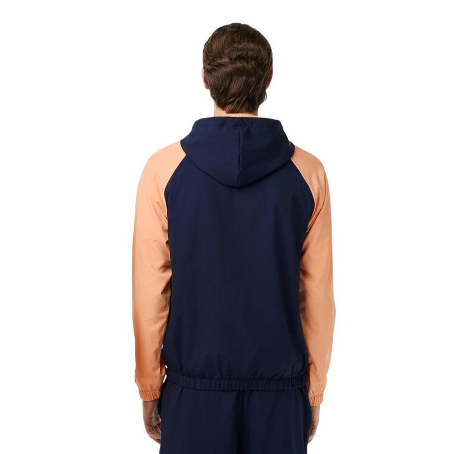 LACOSTE Giacca con cappuccio e maniche raglan  