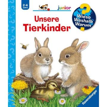 Wieso? Weshalb? Warum? junior, Band 15: Unsere Tierkinder