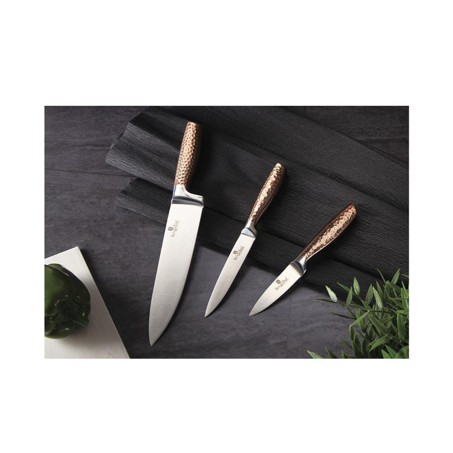 Berlinger 3 teiliges Messerset Rosegold Metallic Line  