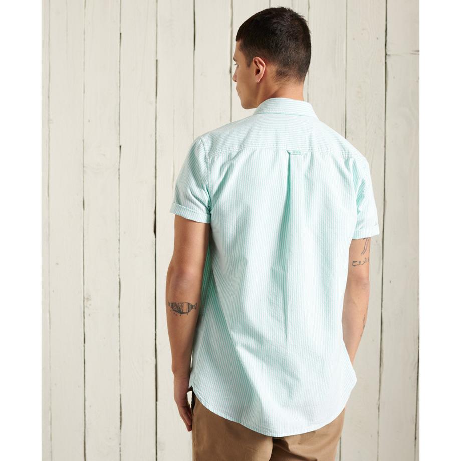 Superdry Oxford University Camicia Classica Cotone Biologico  