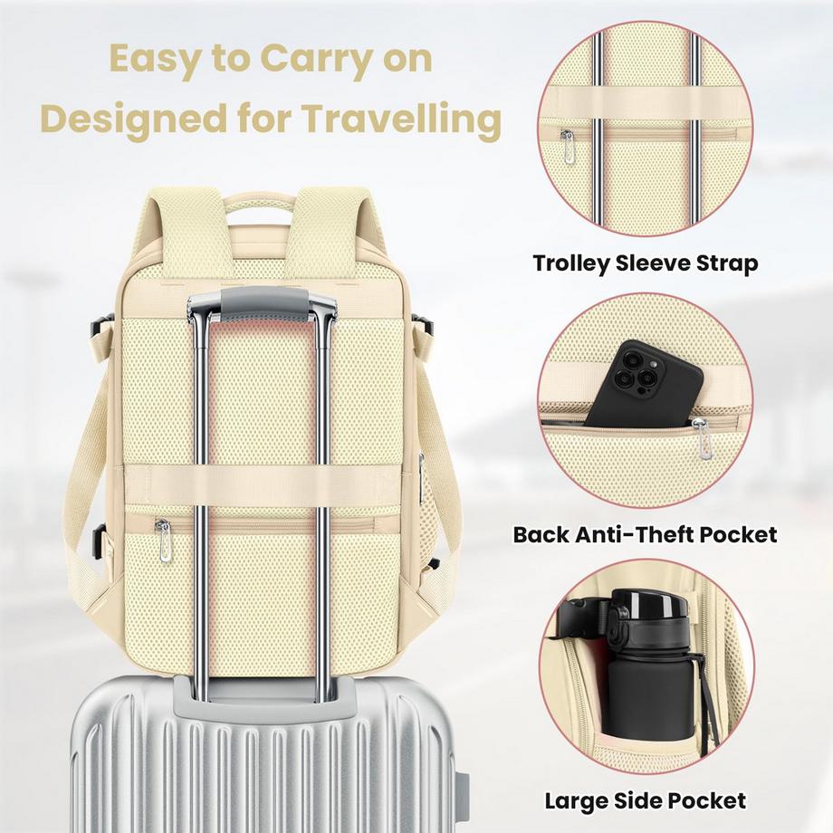Only-bags.store Sac à Dos Cabine pour Voyage en Avion  