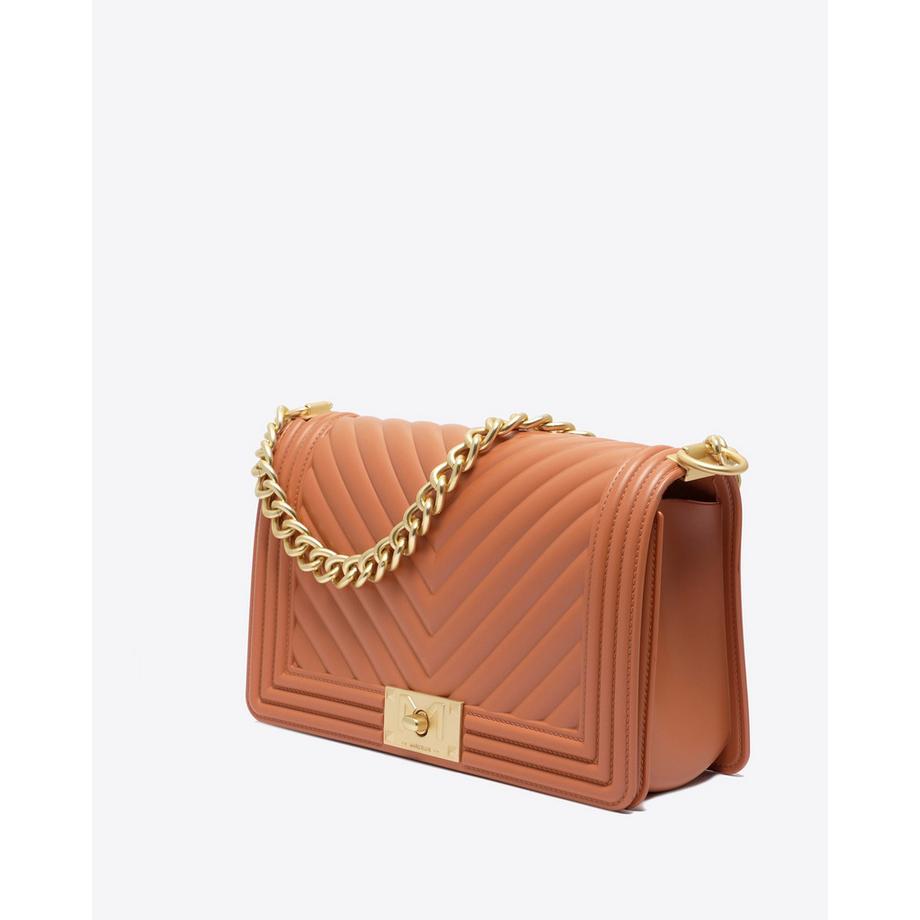 Marc Ellis Gesteppte Handtasche mit Kettenriemen  