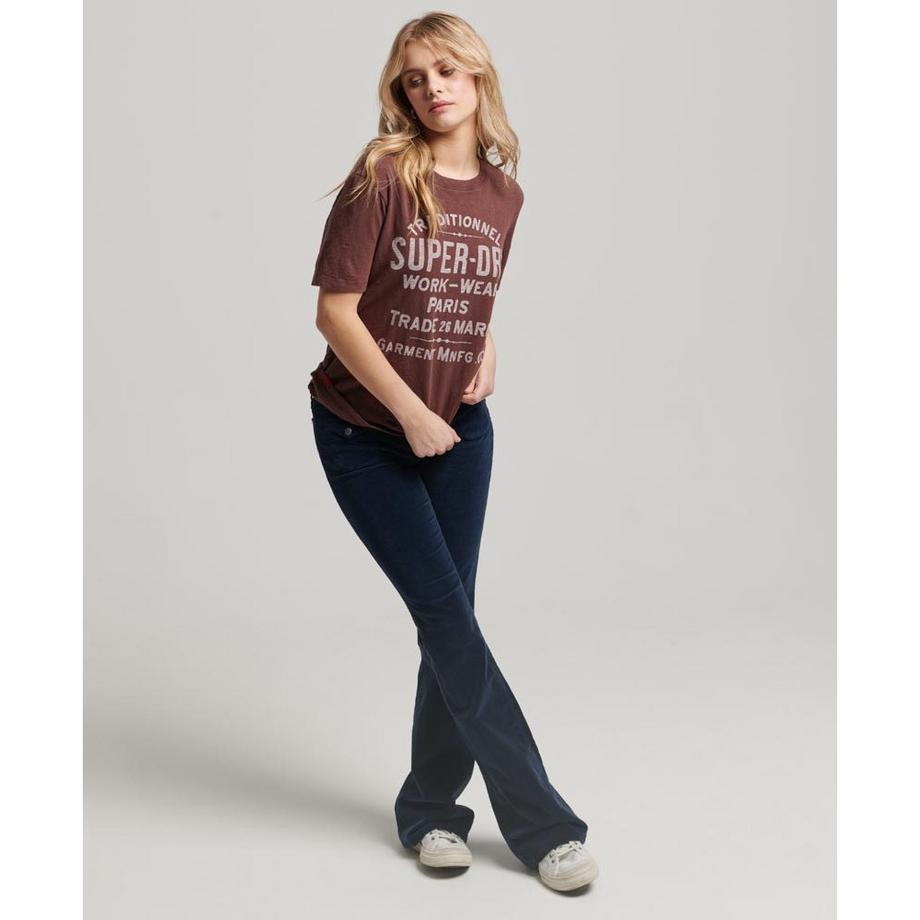 Superdry Archive Script Motiv T-Shirt  