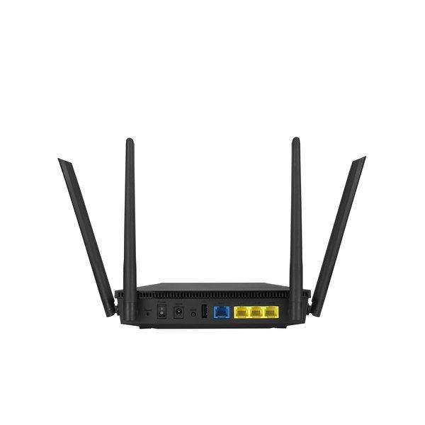 ASUS  RT-AX53U WLAN-Router Gigabit Ethernet Dual-Band (2,4 GHz/5 GHz) 4G Schwarz 