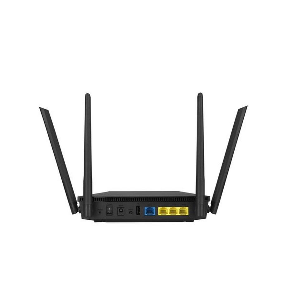 ASUS  RT-AX53U WLAN-Router Gigabit Ethernet Dual-Band (2,4 GHz/5 GHz) 4G Schwarz 