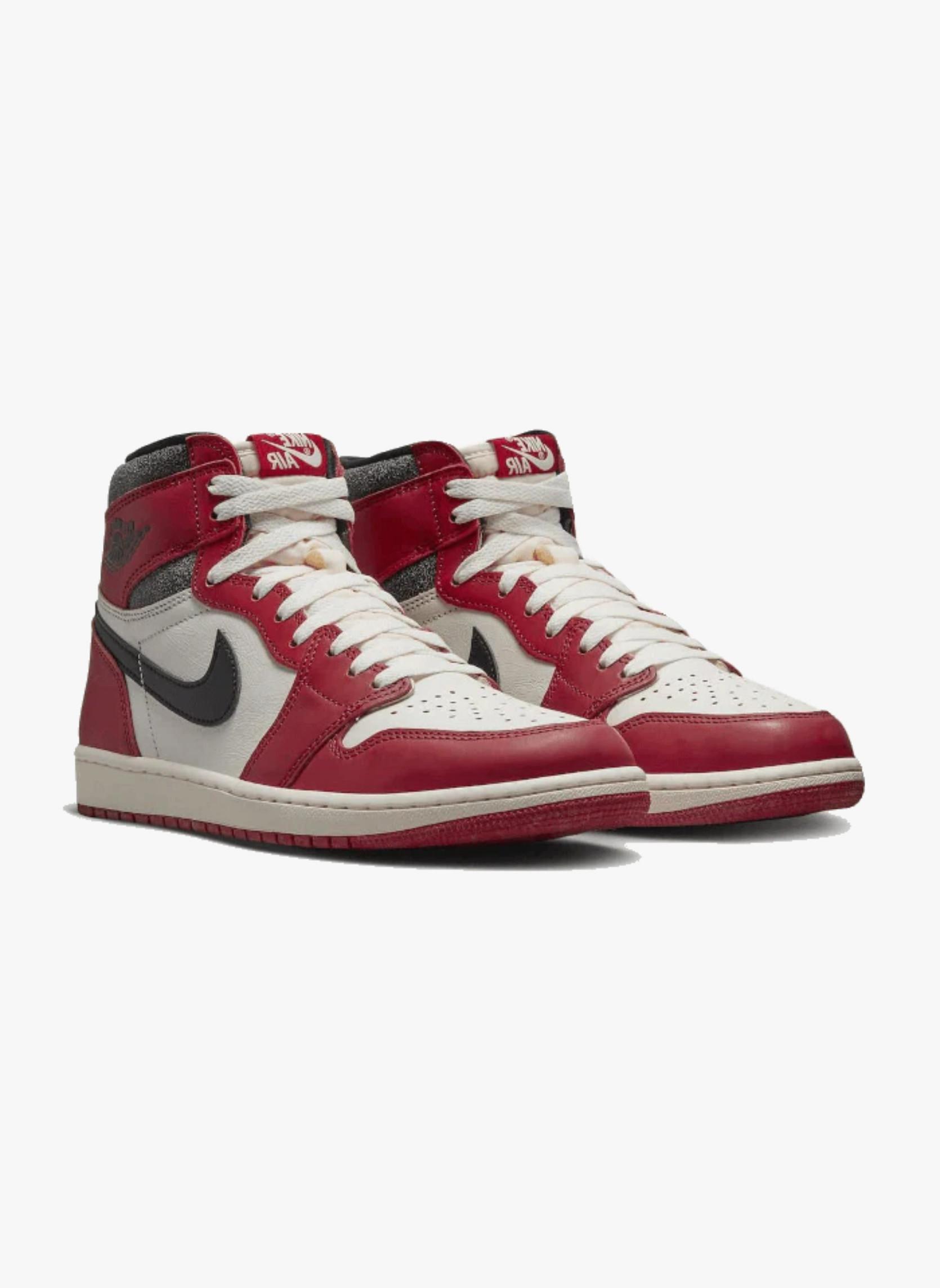 NIKE  Air Jordan 1 High Chicago Lost And Found (Reimagined) (GS) 