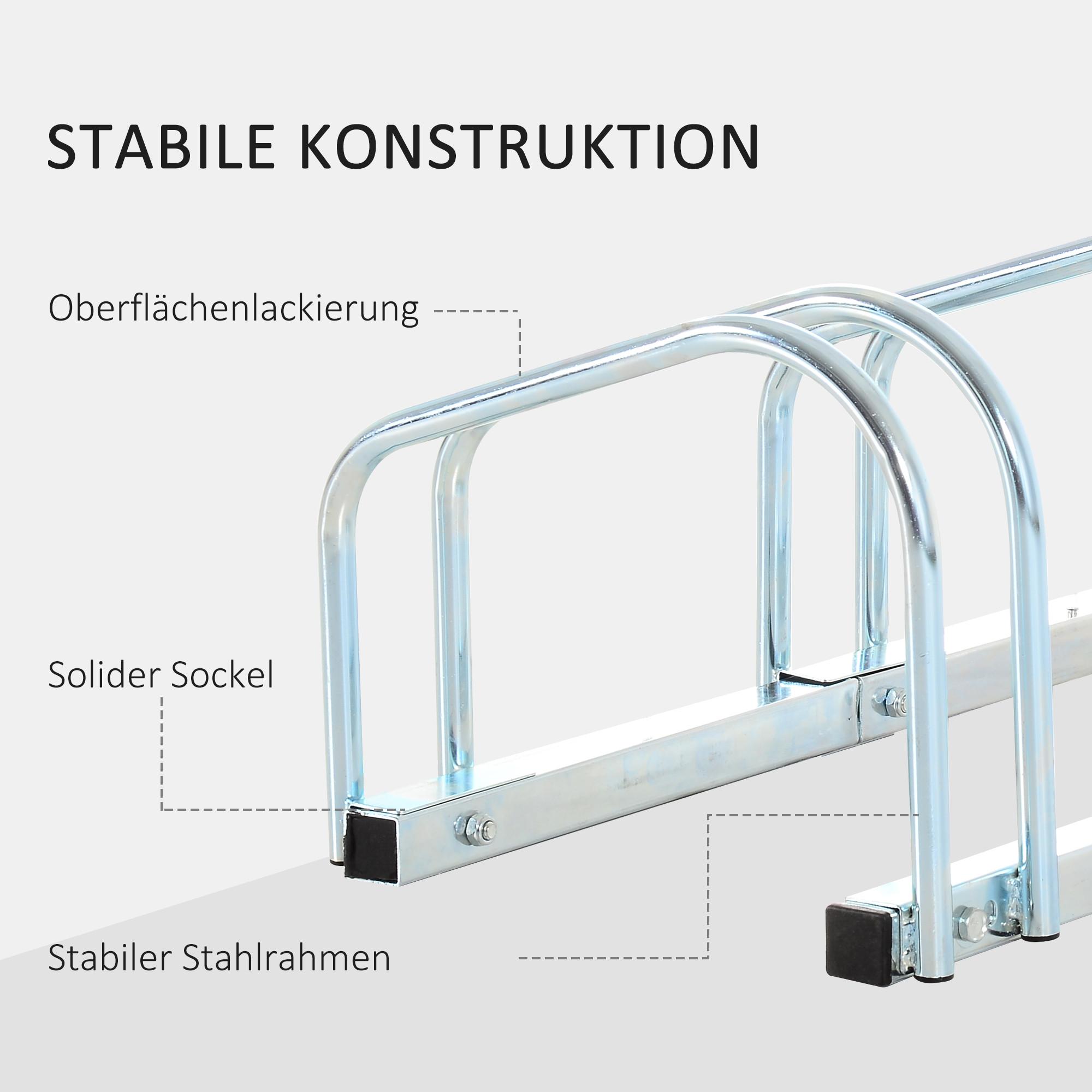 HOMCOM  Support à vélo 