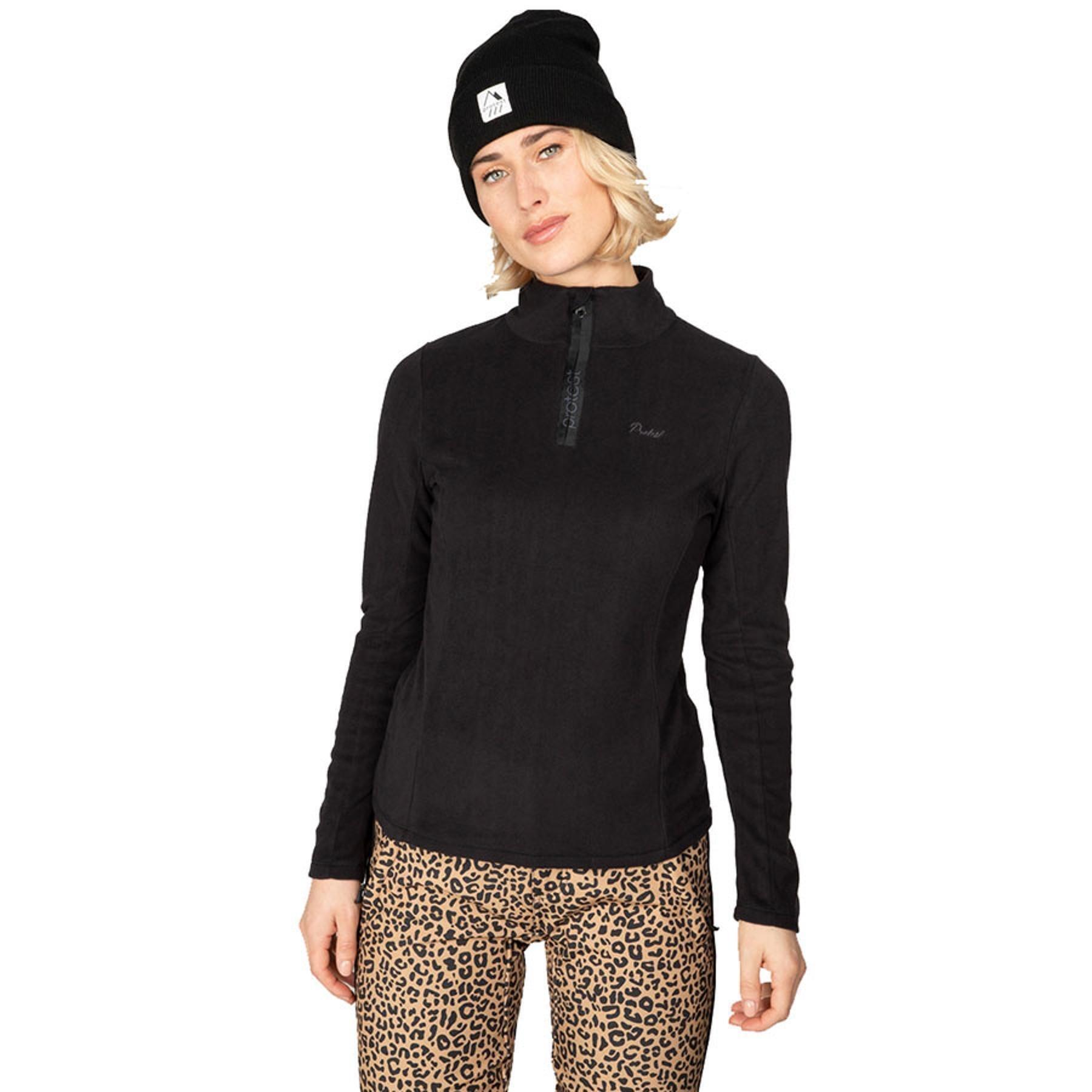 PROTEST Mutez Pile 1/4 Zip Pullover  