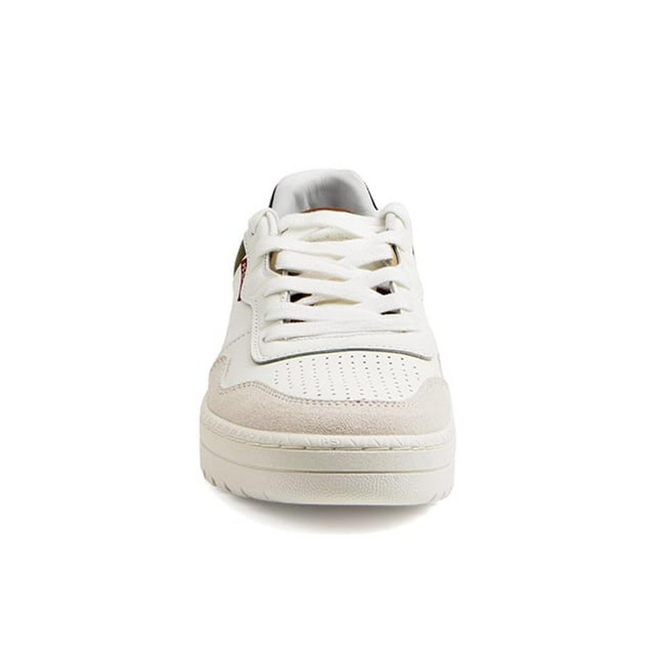 PAUL SMITH Ellis White Navy Topline Sneakers  