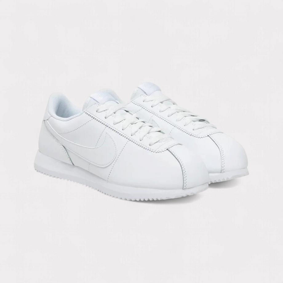 NIKE Cortez Triple White Sneakers  