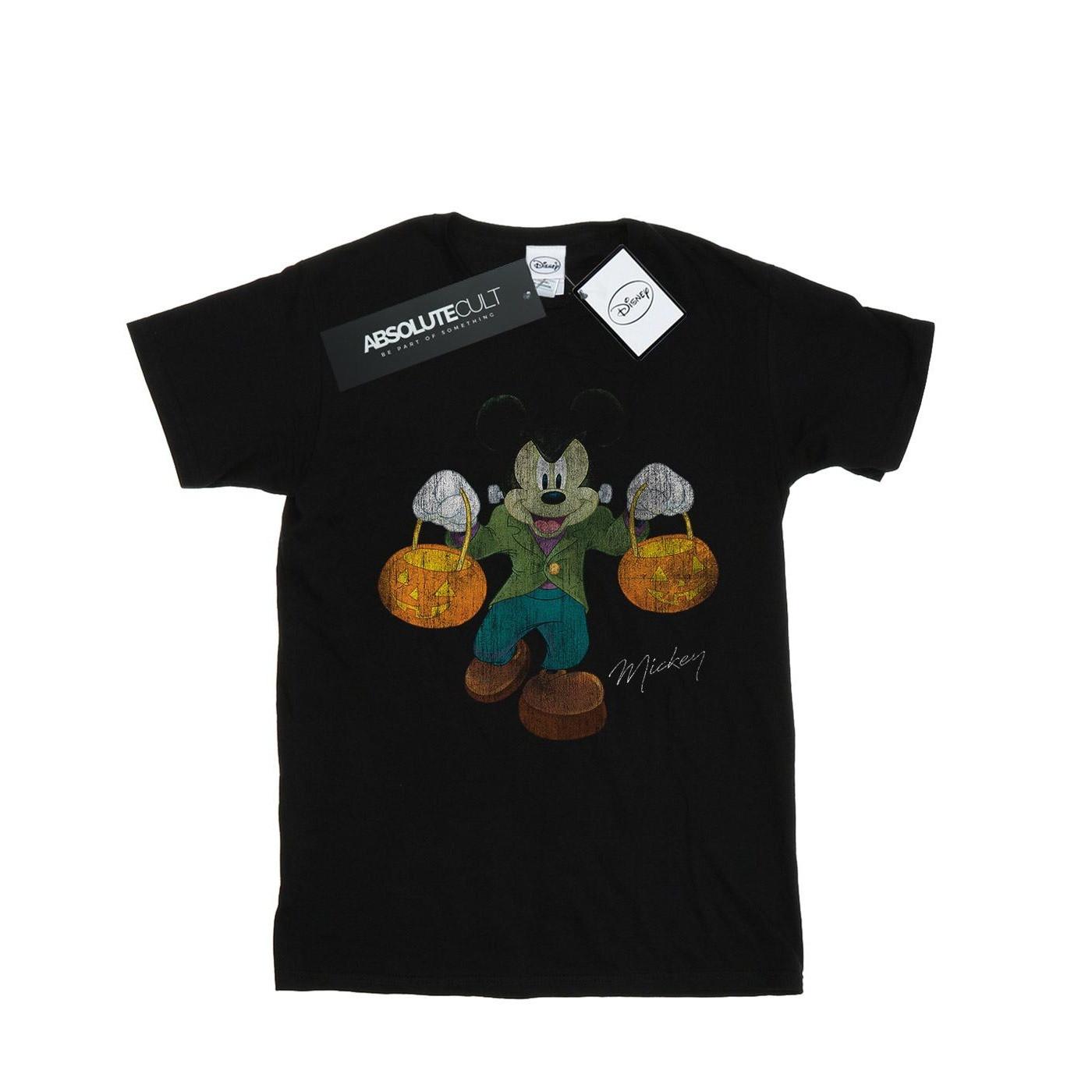 Image of Frankenstein Mickey Mouse Tshirt Unisex Schwarz 140/146