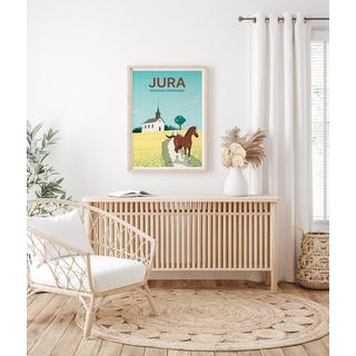 La-Jonx Jura, les franches-montagnes - Poster  