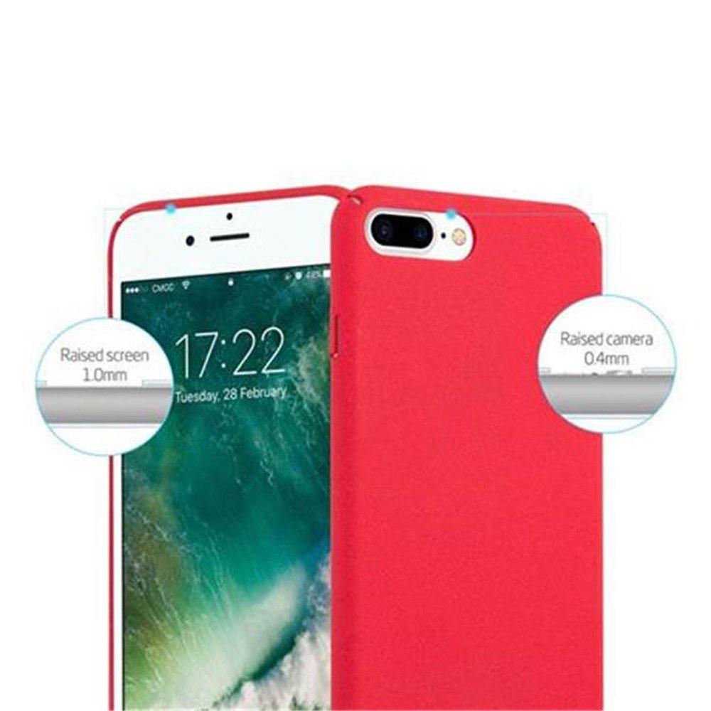 Cadorabo  Hülle für Apple iPhone 7 PLUS  7S PLUS  8 PLUS Hard Case in Frosted Optik 