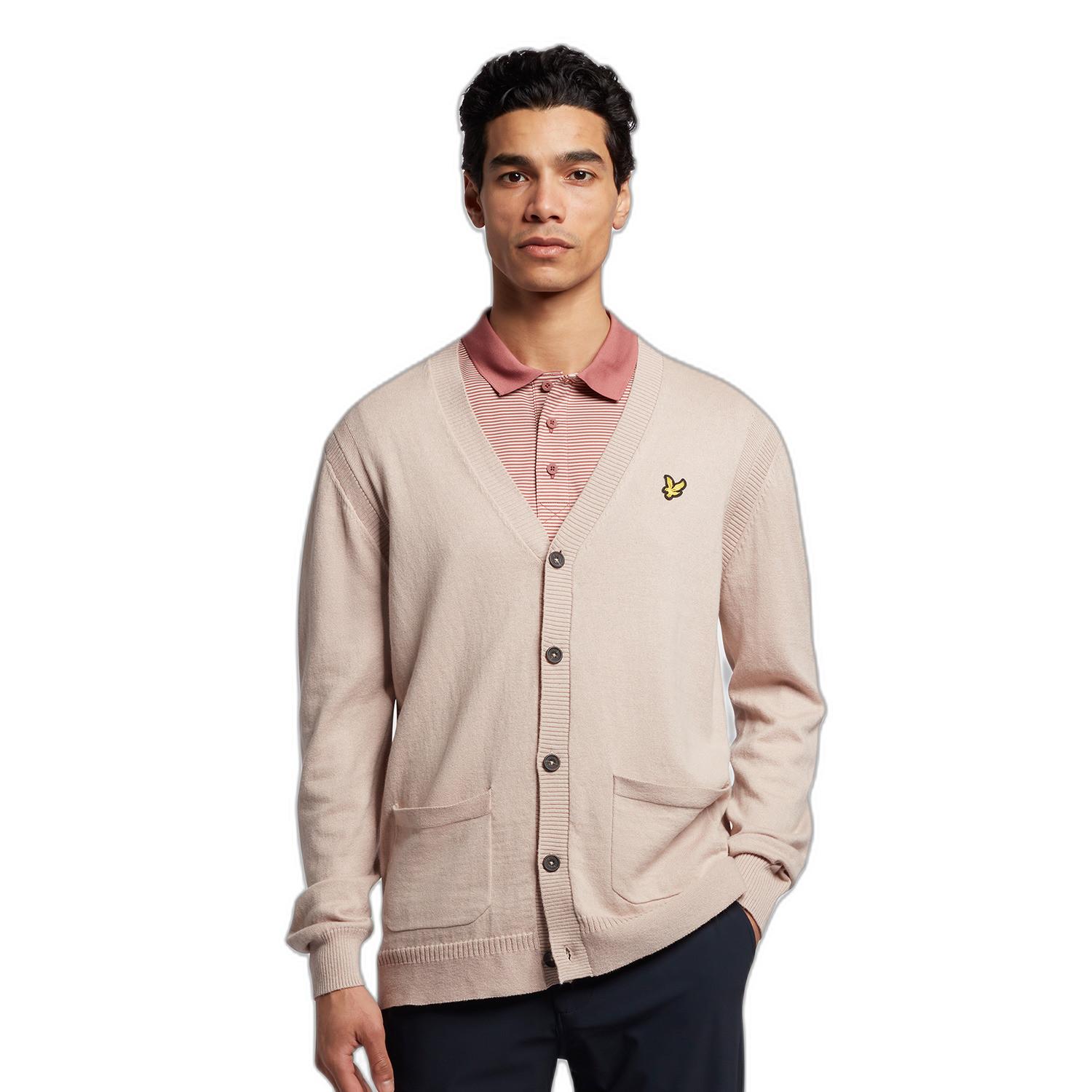 LYLE & SCOTT  cardigan guernsey 