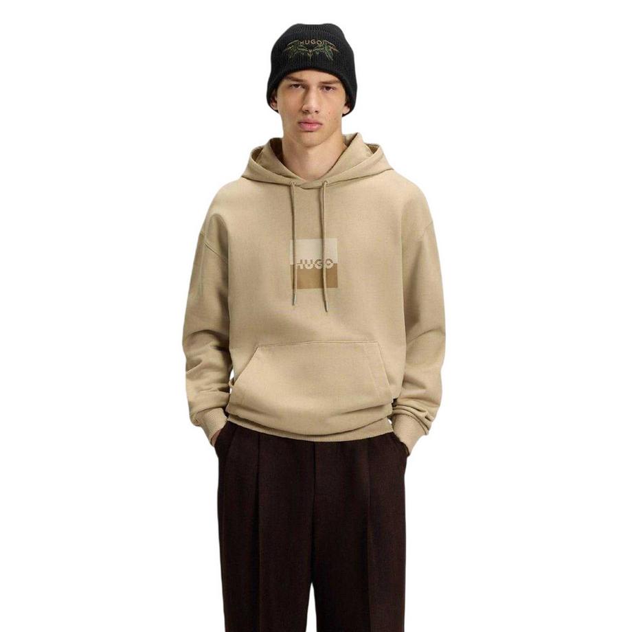 HUGO Sweat À Capuche Regular Fit Manches Tombantes  