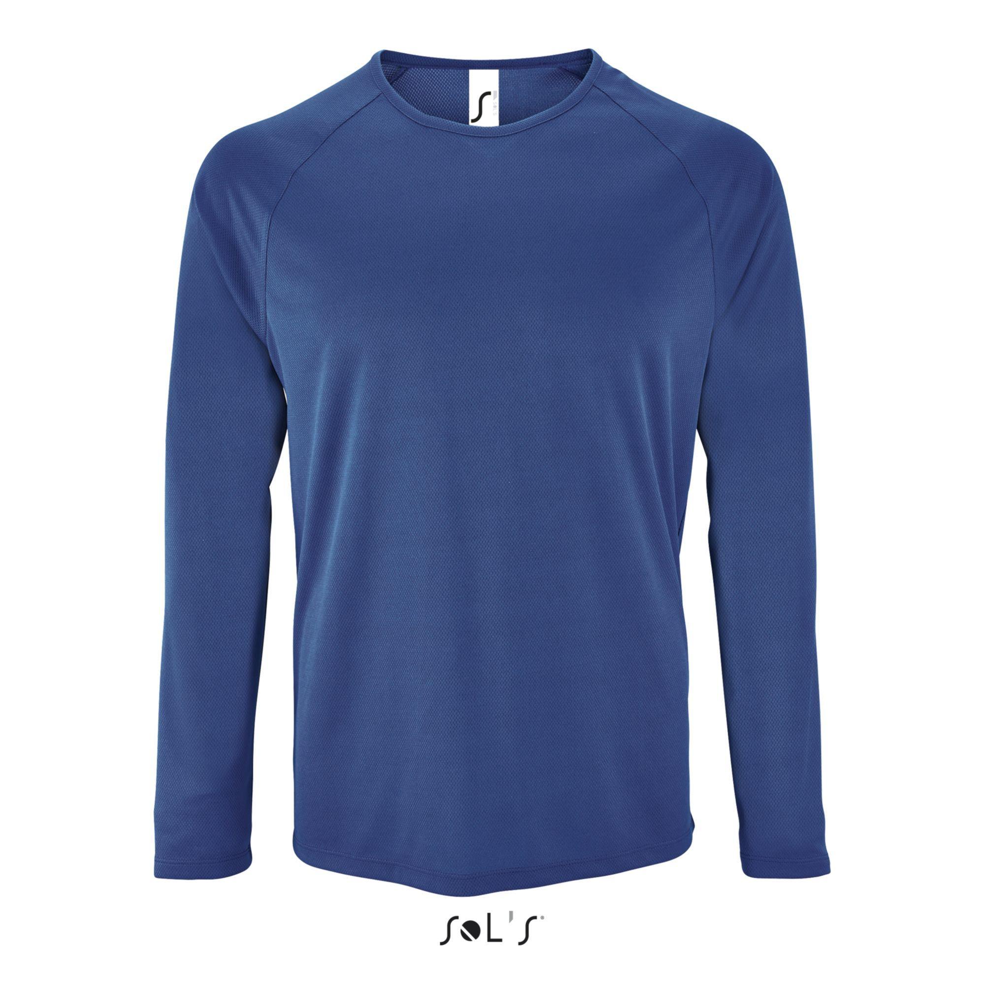 Image of T-shirt Sporty Lsl Herren Königsblau L