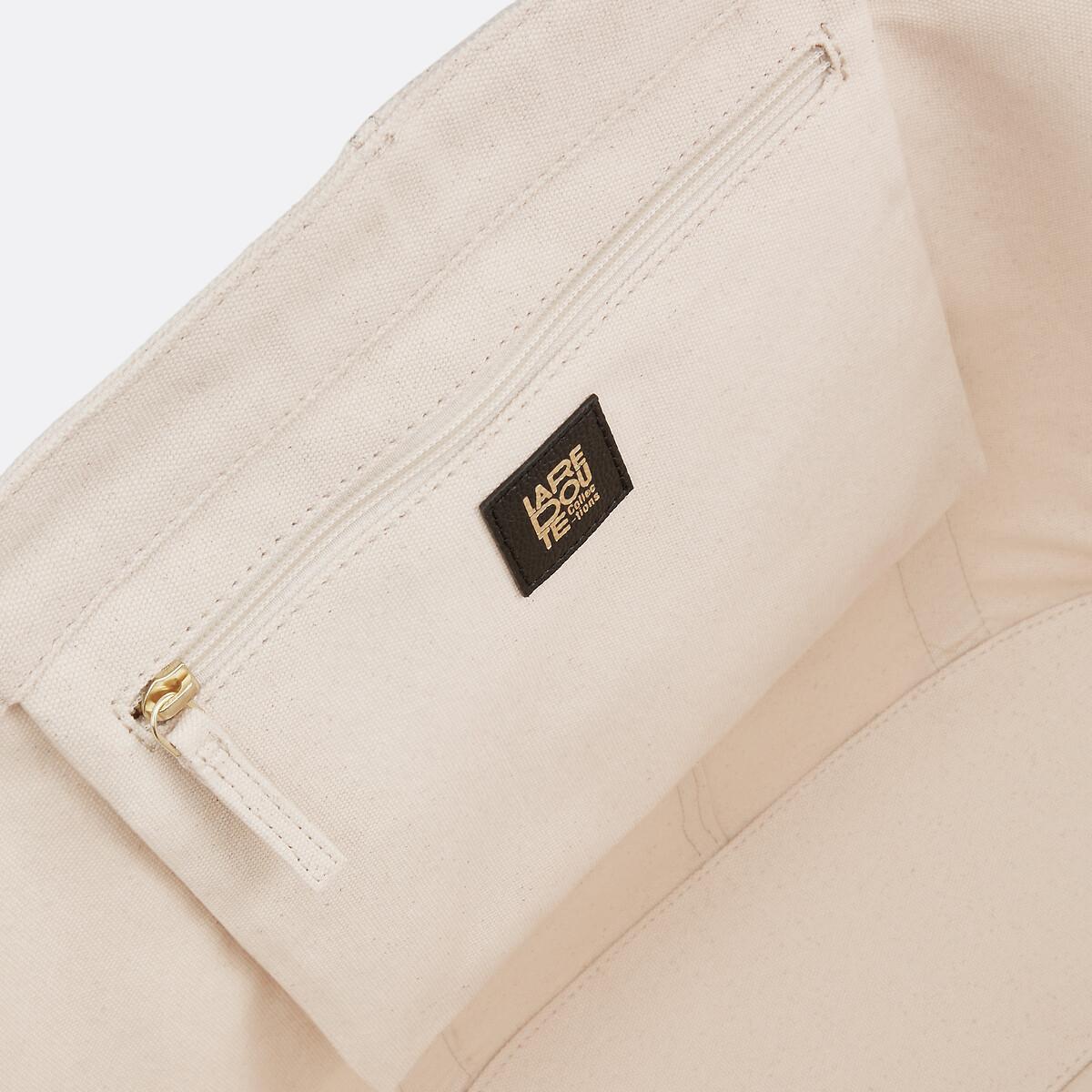 La Redoute Collections Sac cabas bi-matière  