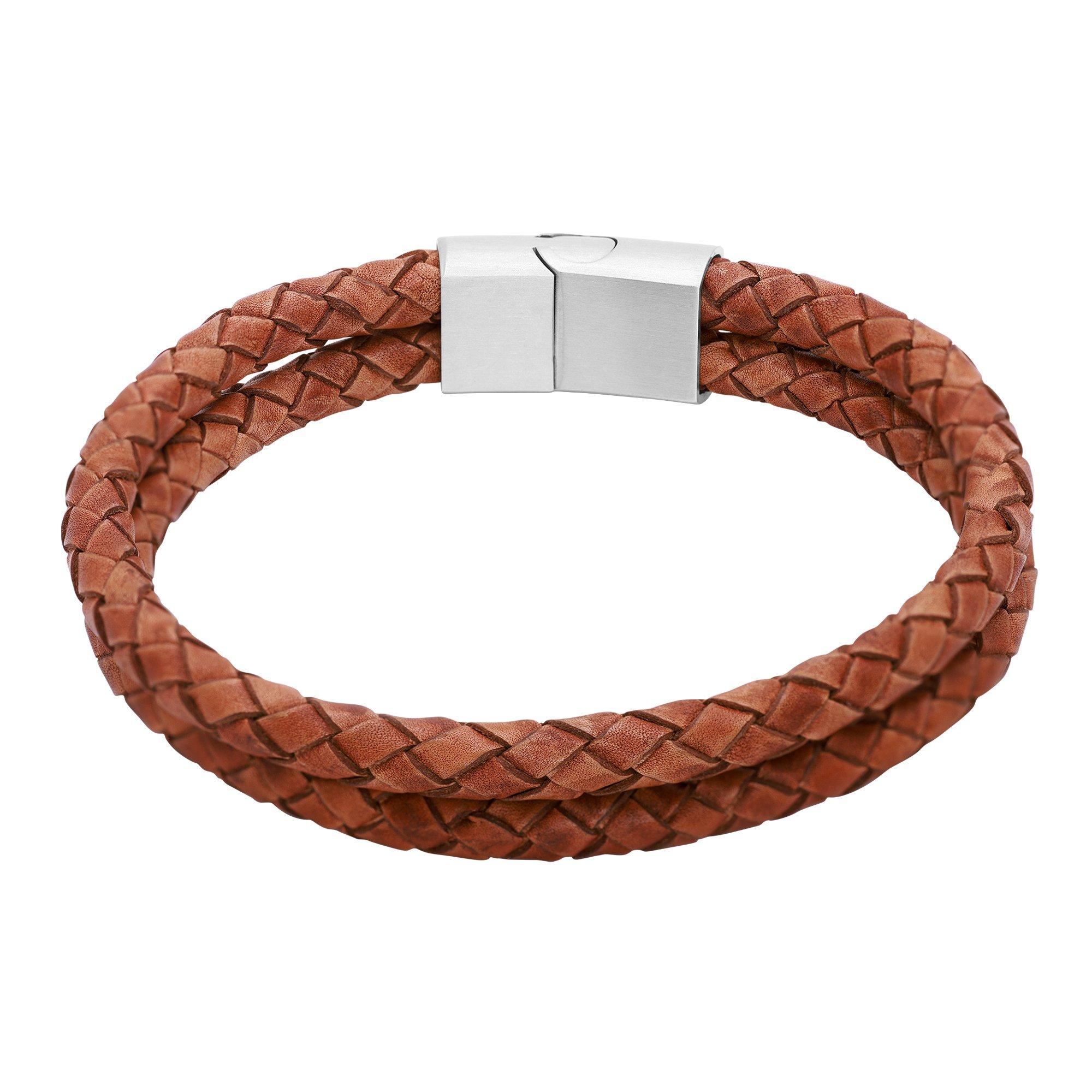 Image of Lederarmband Hanno Damen Cognac 21cm