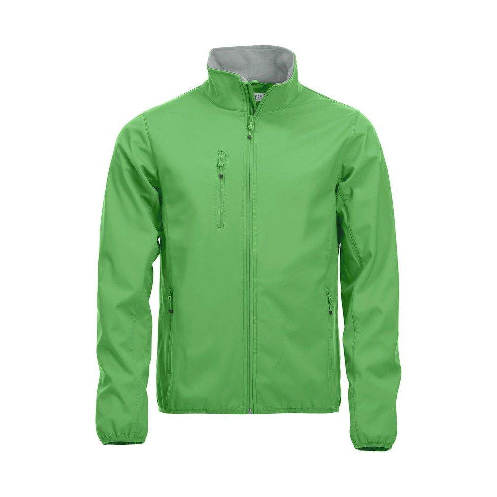 Image of Basic Softshelljacke Herren Grün XS