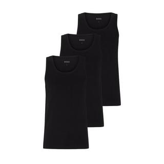 BOSS Canottiera senza maniche casual vestibilità comoda confezione da 3  
