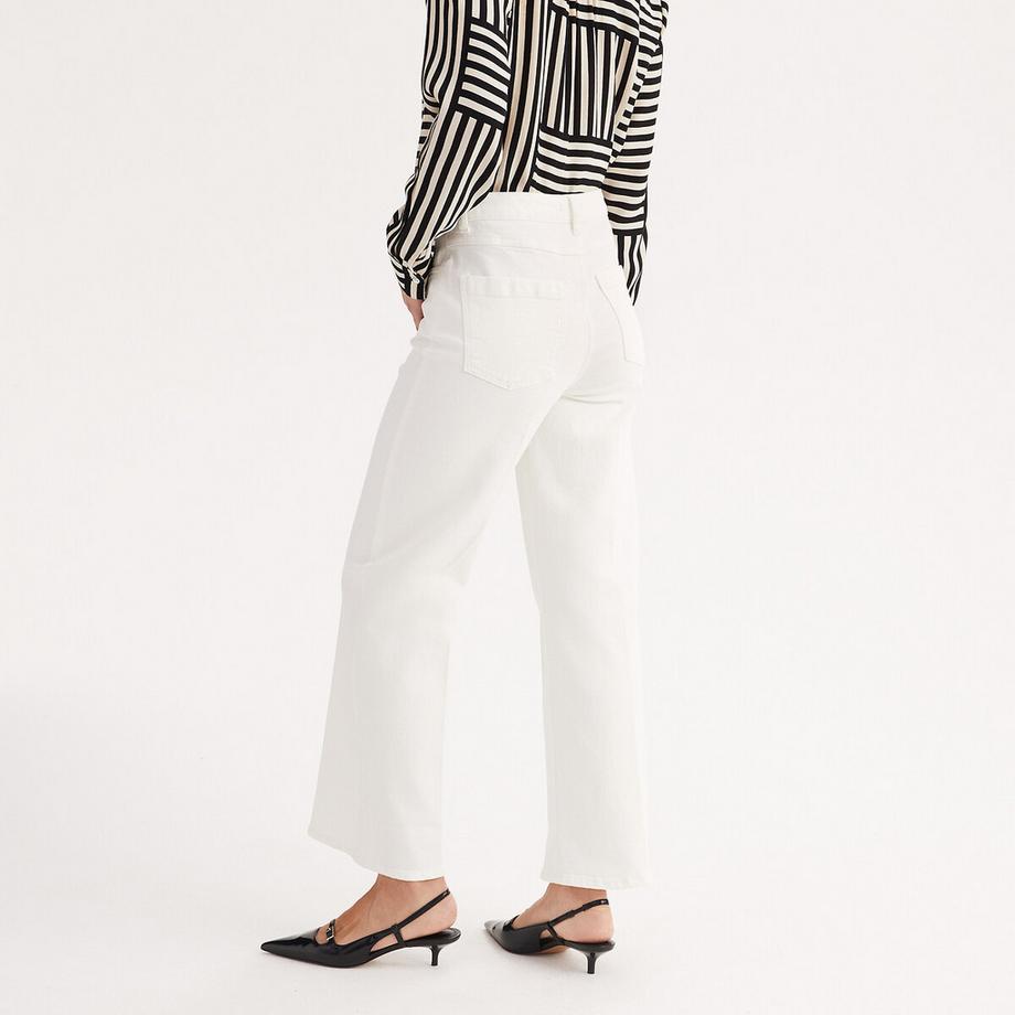 La Redoute Collections Jeans Cropped Loose Fit  