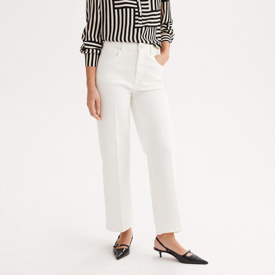 La Redoute Collections Jeans Cropped Loose Fit  