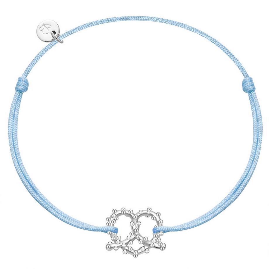 Femme Bracelet Bretzel coeur