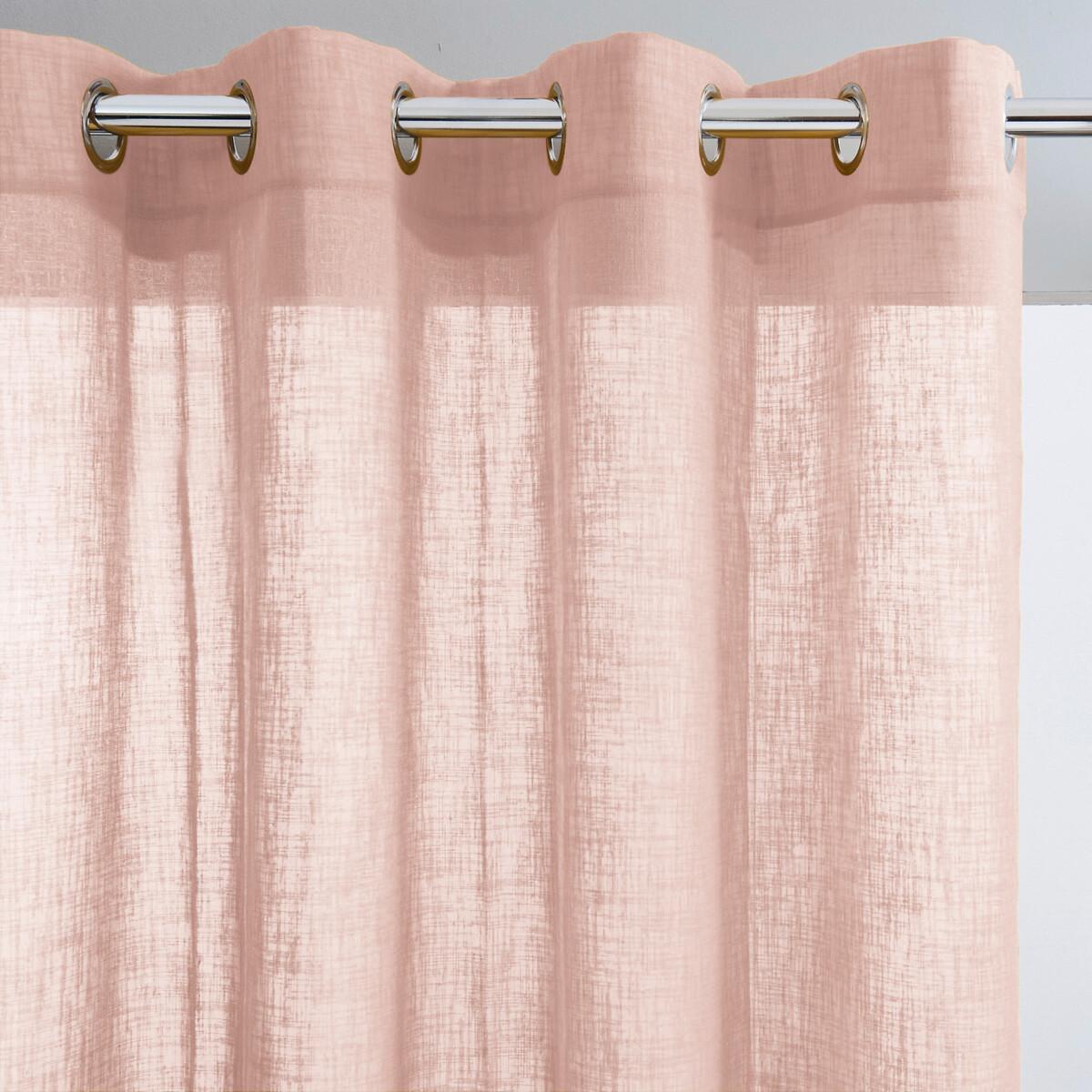 Image of Vorhang Nyong Mit Ösen Unisex Rosa 140 x 250 cm