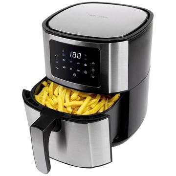 PC-FR 1239 H Heißluft-Fritteuse 5.5 l Edelstahl, Schwarz