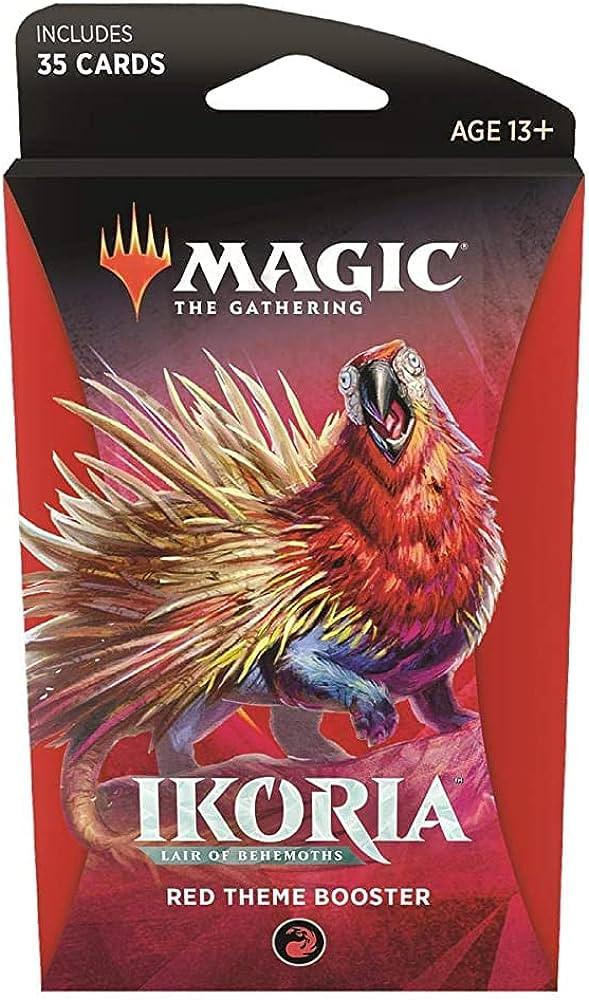 Wizards of the Coast  Theme Booster Ikoria Lair of Behemoths Red - Magic the Gathering - EN 