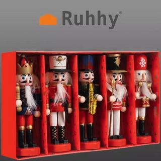 Ruhhy Casse-Noisette pour sapin de Noël - 5 pcs. 20358  