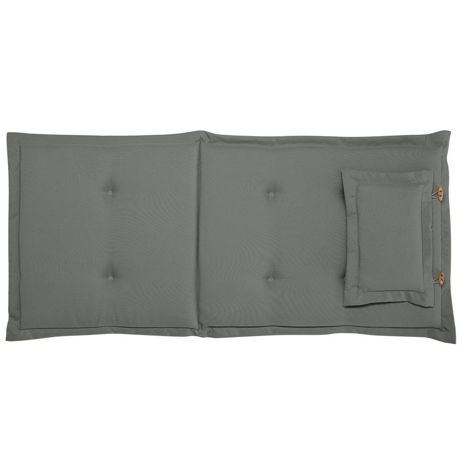 Beliani Sitzauflagen 8er Set aus Polyester Skandinavisch MAUI  