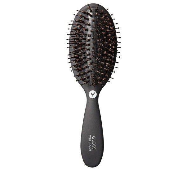 Image of Hh Simonsen Gloss Midi Brush - Black Damen ONE SIZE