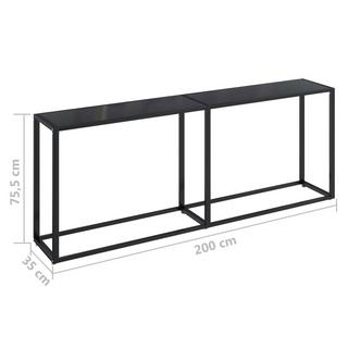 VidaXL Table console verre  