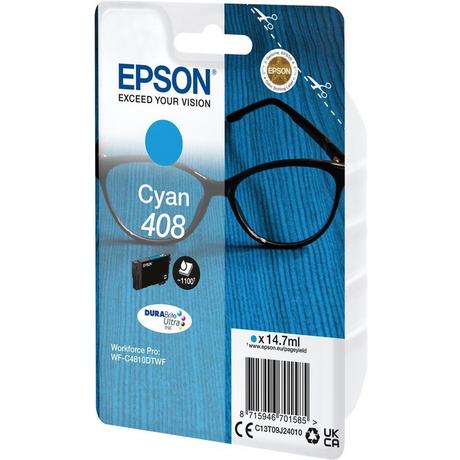 EPSON  Singlepack Cyan 408 Ultra Ink 