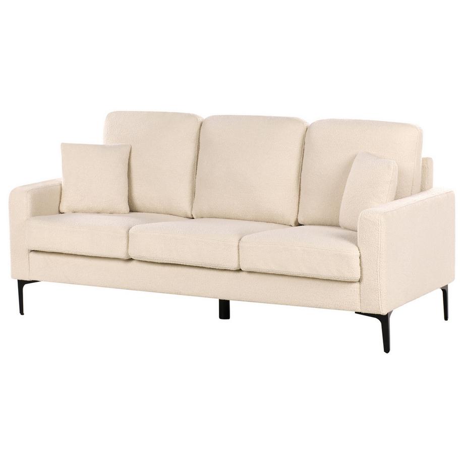 Beliani 3 Sitzer Sofa aus Bouclé  GAVLE  