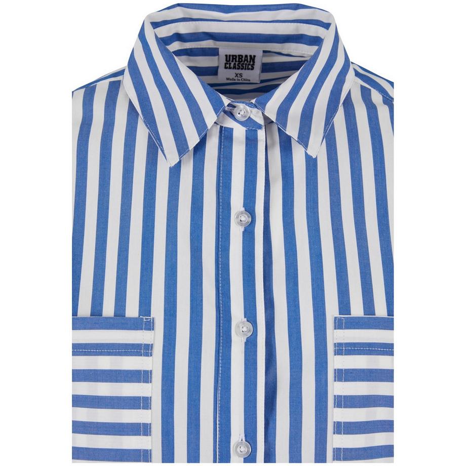 URBAN CLASSICS Camicia a Righe Maniche Lunghe  