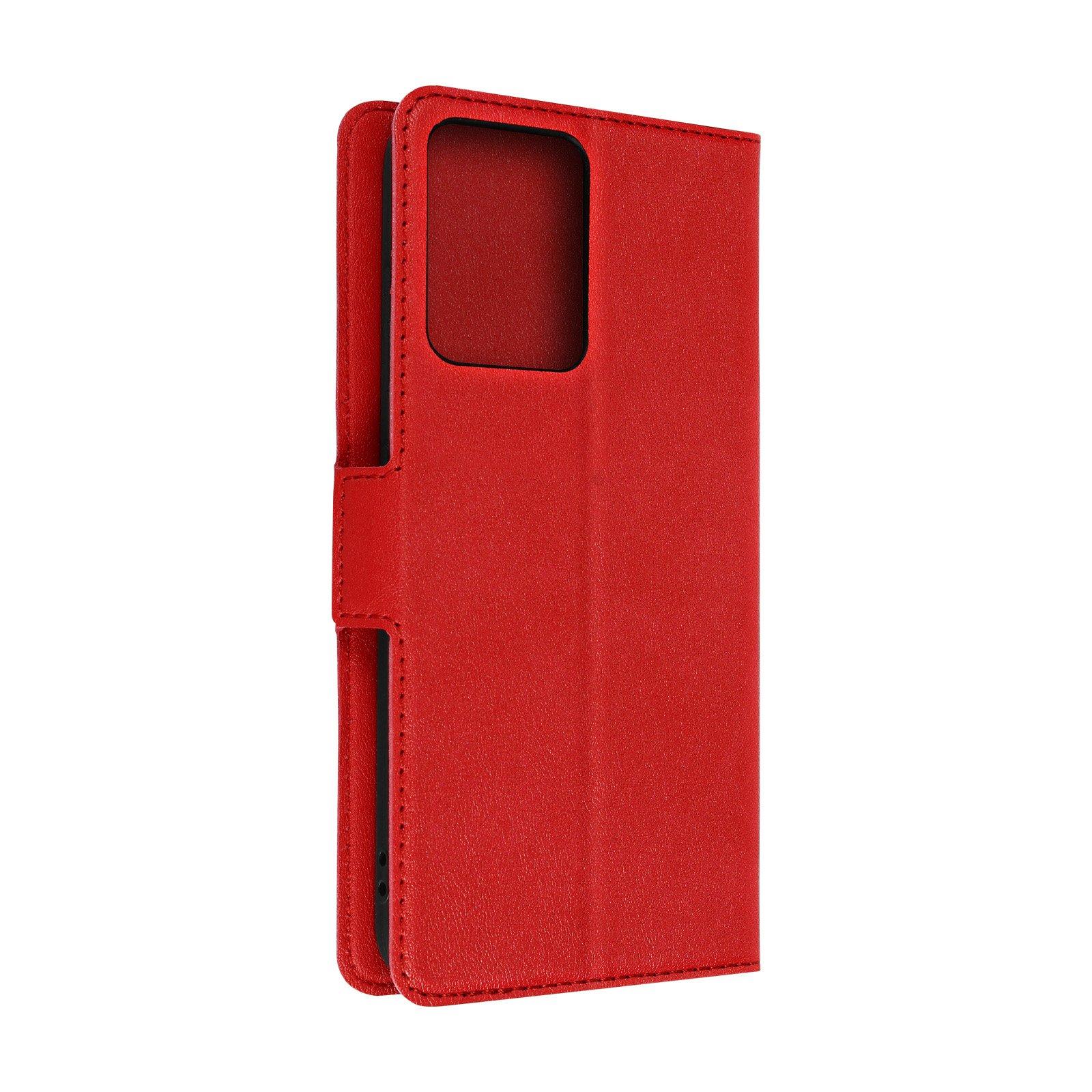 Avizar  Etui Xiaomi Redmi Note 12 5G, 4G Rot 