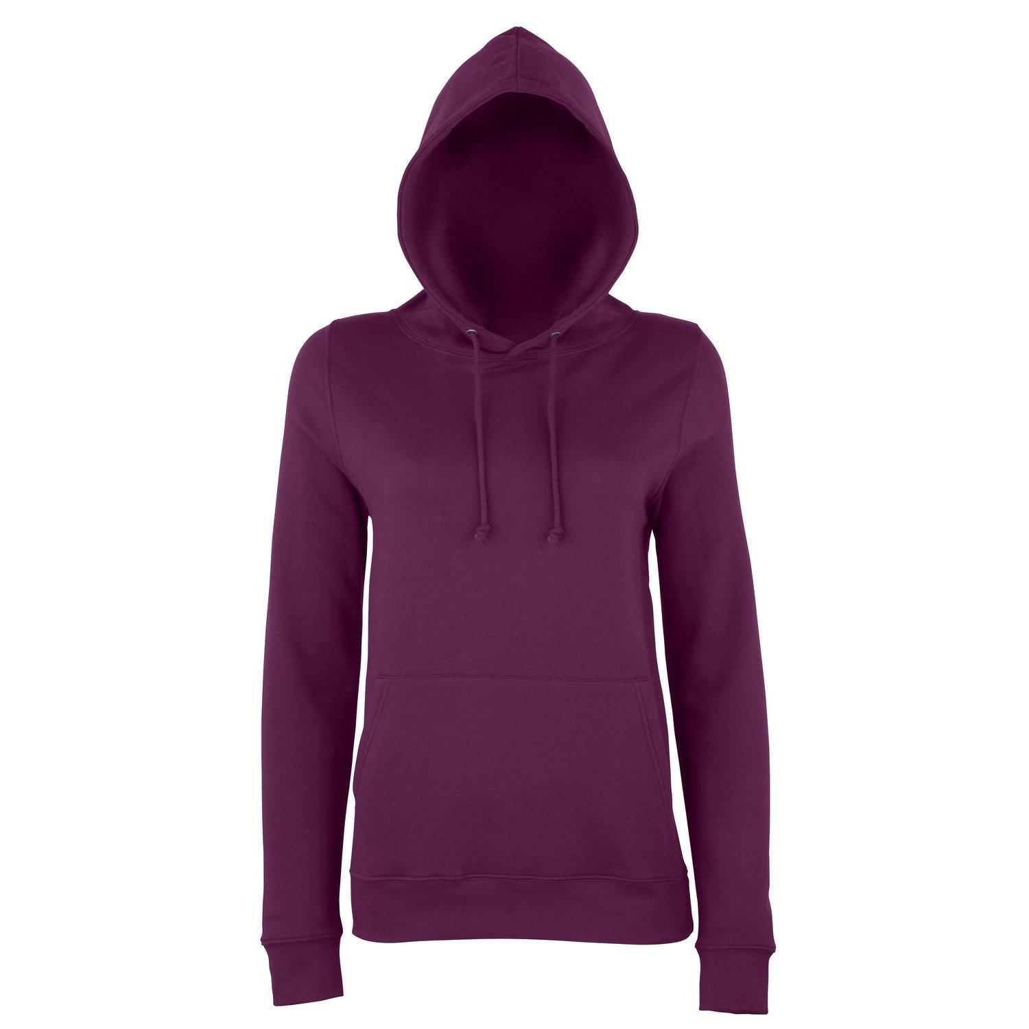Image of Just Hoods Kapuzenpullover Hoodie Damen Pflaume XL