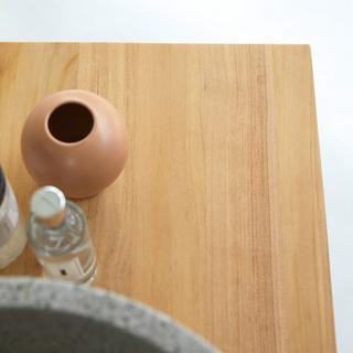 Tikamoon Meuble sous vasque en teck massif 80 cm Jill  