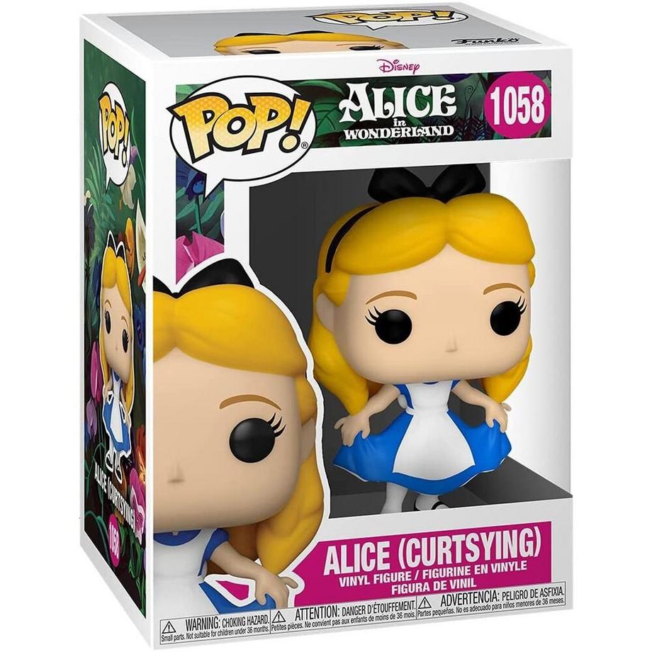 Funko  Figurine POP Disney Alice au Pays des Merveilles 70ème Alice Curtsying 