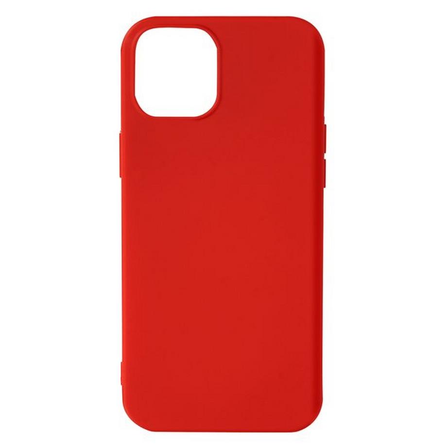 Avizar  Coque iPhone 13 Mini Silicone Rouge 
