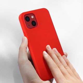 Avizar  Cover Silicone iPhone 13 Mini Rossa 