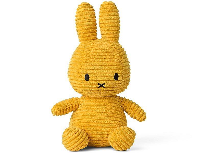 Image of Diverse Miffy Cord-Plüschfigur (24cm) [senfgelb]
