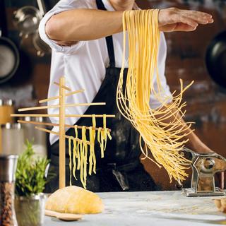 B2X Pasta-Wäscheständer aus Bambus  