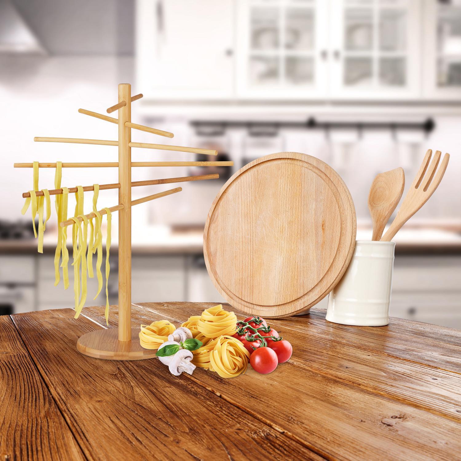 B2X Pasta-Wäscheständer aus Bambus  