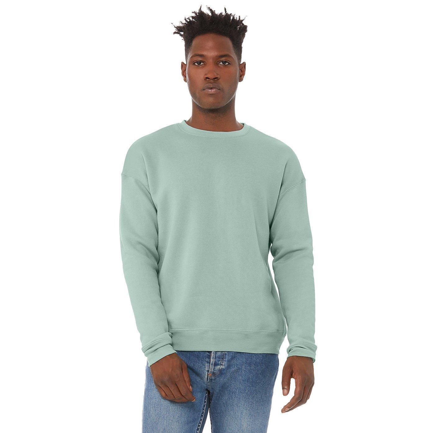 Image of Fllece Mit Überschnittenen Schultern Damen Blau XXL